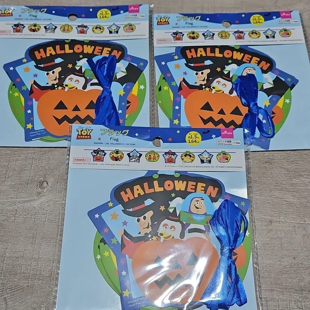 Toy Story Disney Daiso Halloween Party Set Of 9